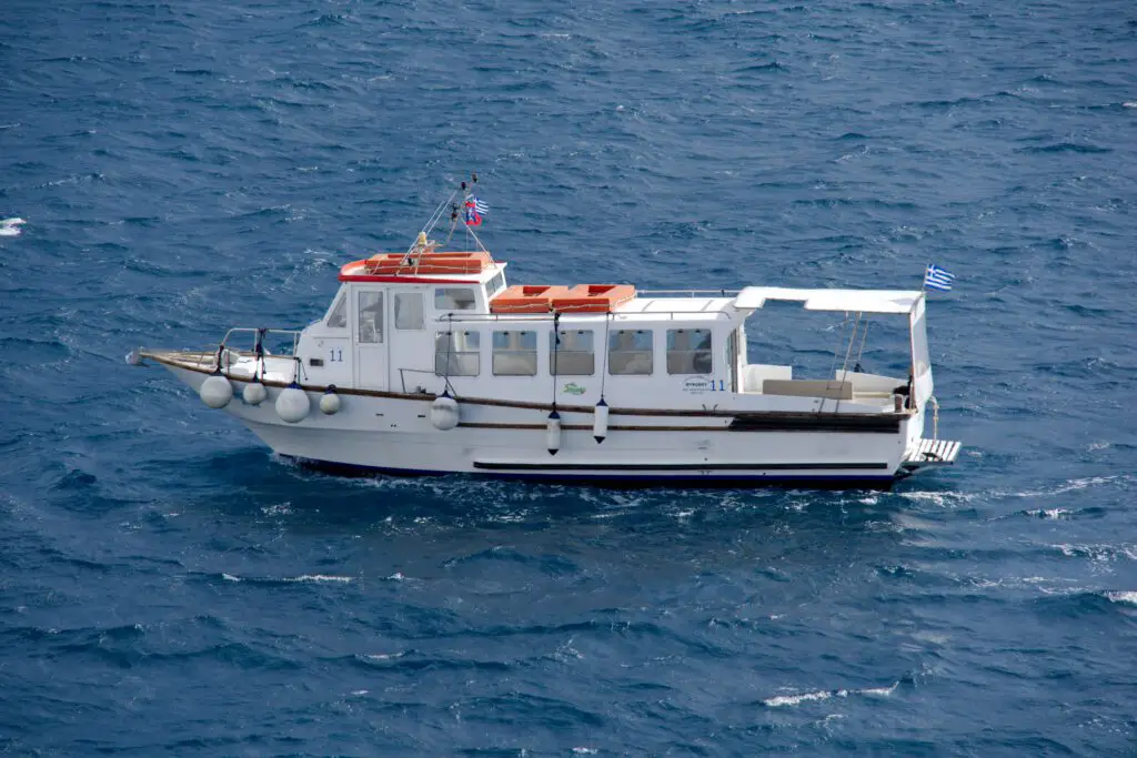 Tenderboot in Mykonos