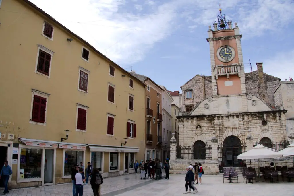 Platz in der Altstadt von Zadar