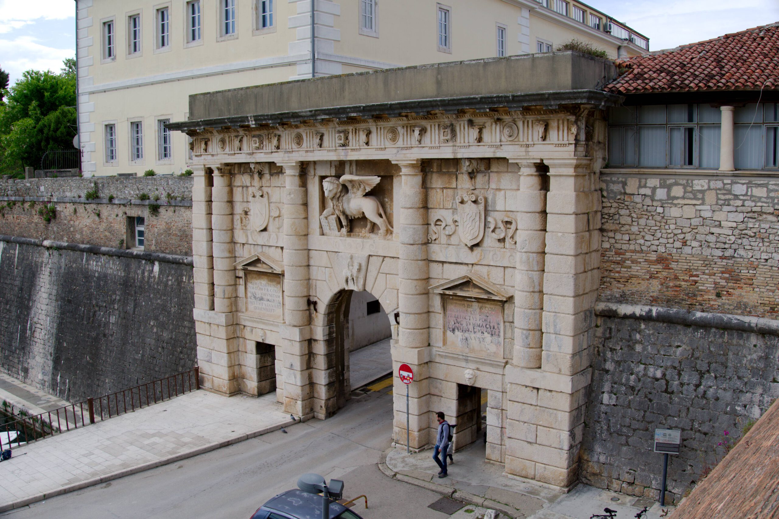 Das alte Stadttor von Zadar