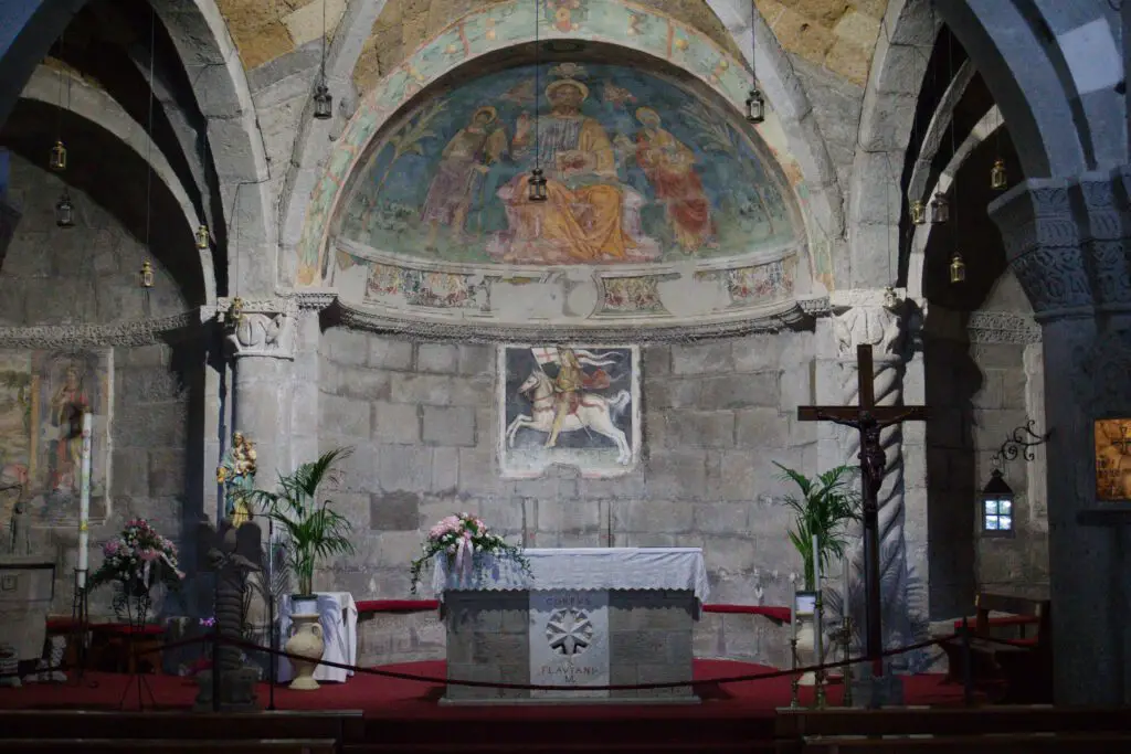 Basilica of Saint Flavian in Montefiascone in Italien