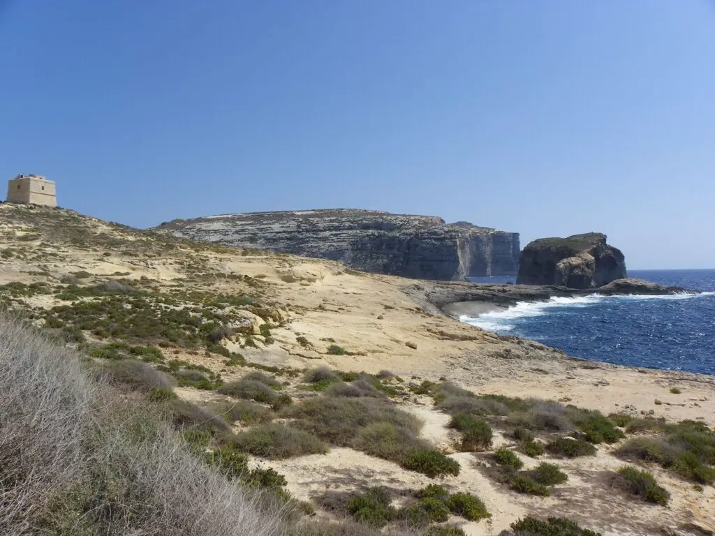 Landschaft auf der zu Malta gehörenden Insel Gozo