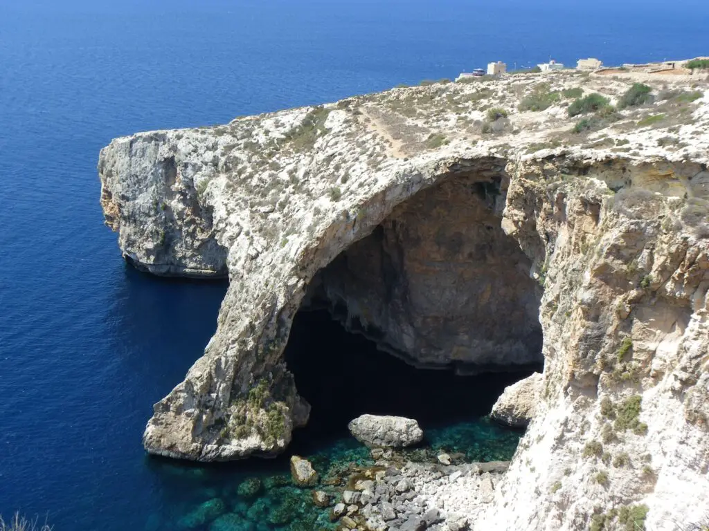Blaue Grotte auf Malta