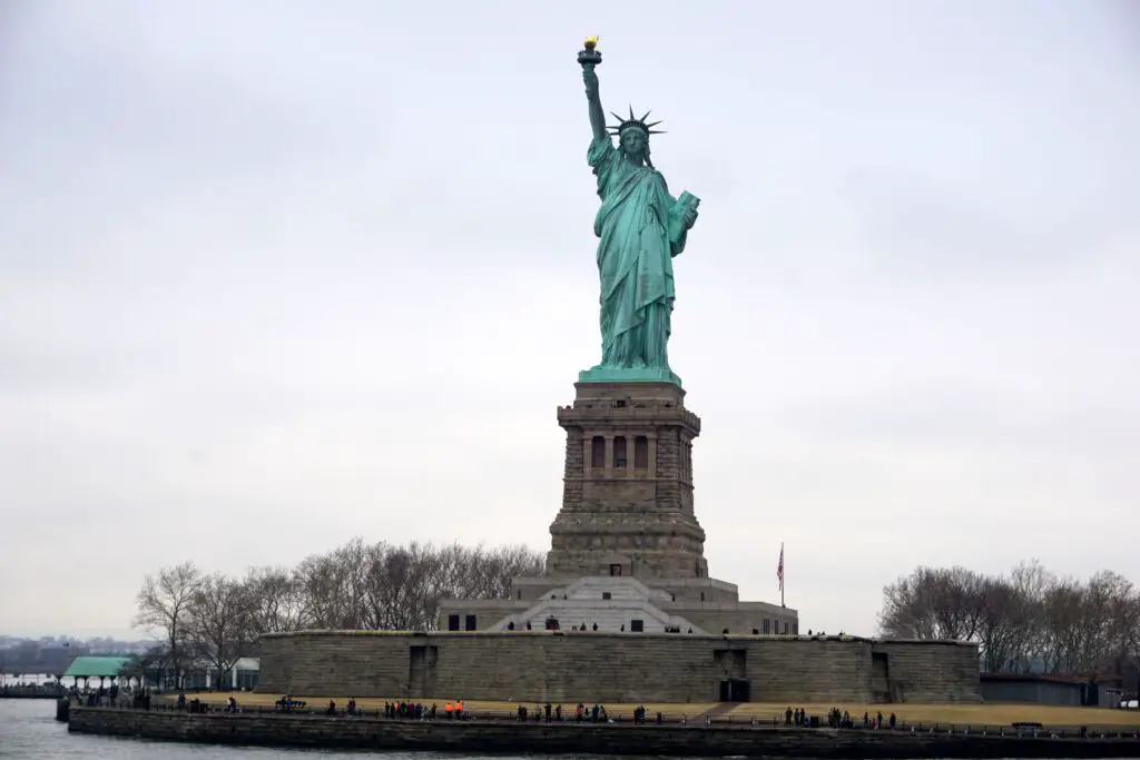 Die Freiheitsstatue Lady Liberty in New York City.