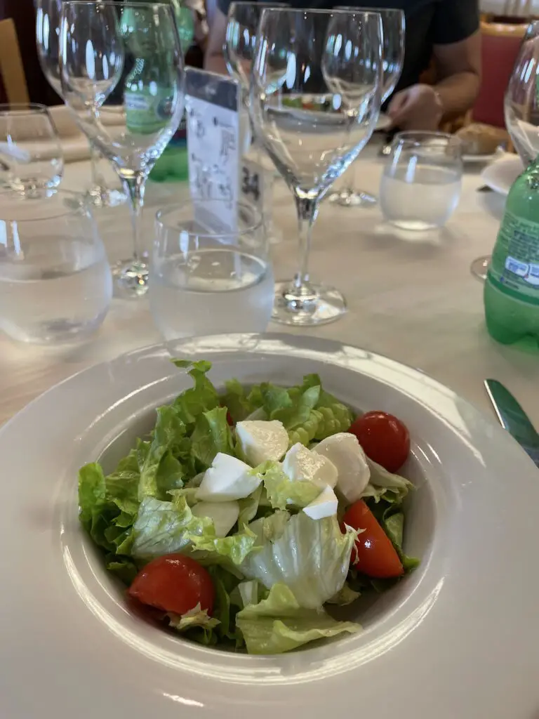 Salat auf der MSC Armonia der Kreuzfahrt Reederei MSC Cruises