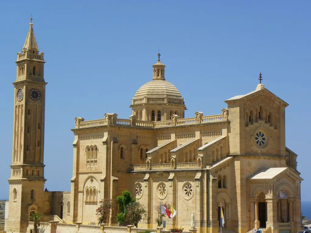 Kirche Ta' Pinu auf der zu Malta gehörenden Insel Gozo