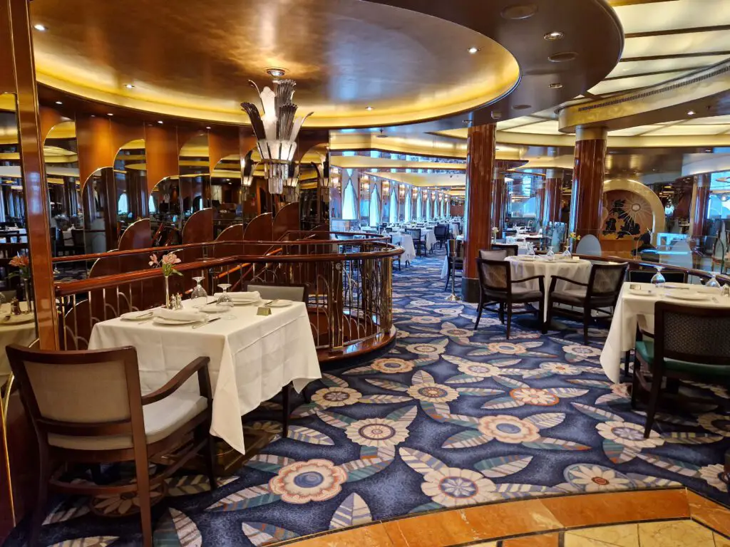Britannia Restaurant Queen Victoria Cunard