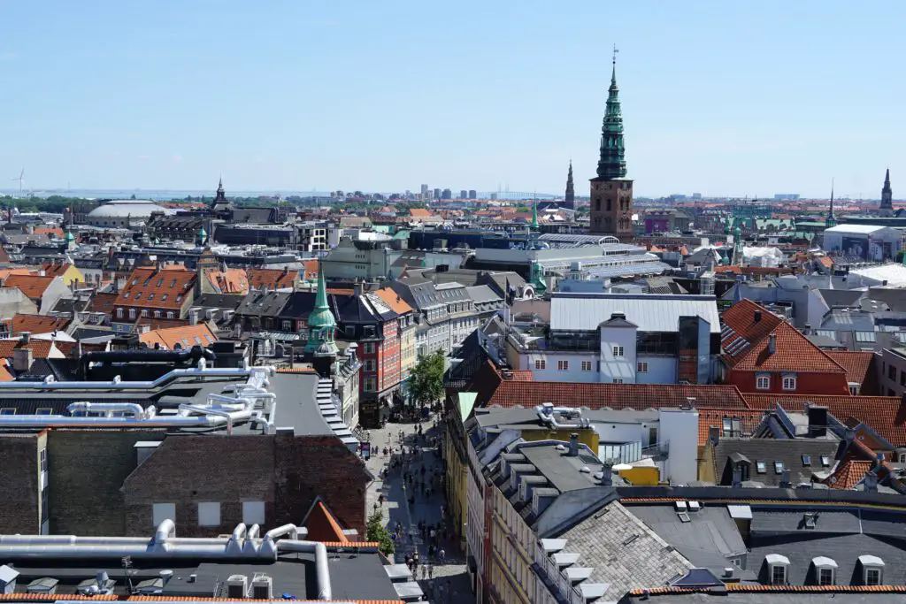 Aussicht vom Rundetaarn auf Kopenhagen