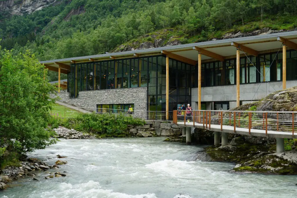 Fjordsenter in Geiranger in Norwegen