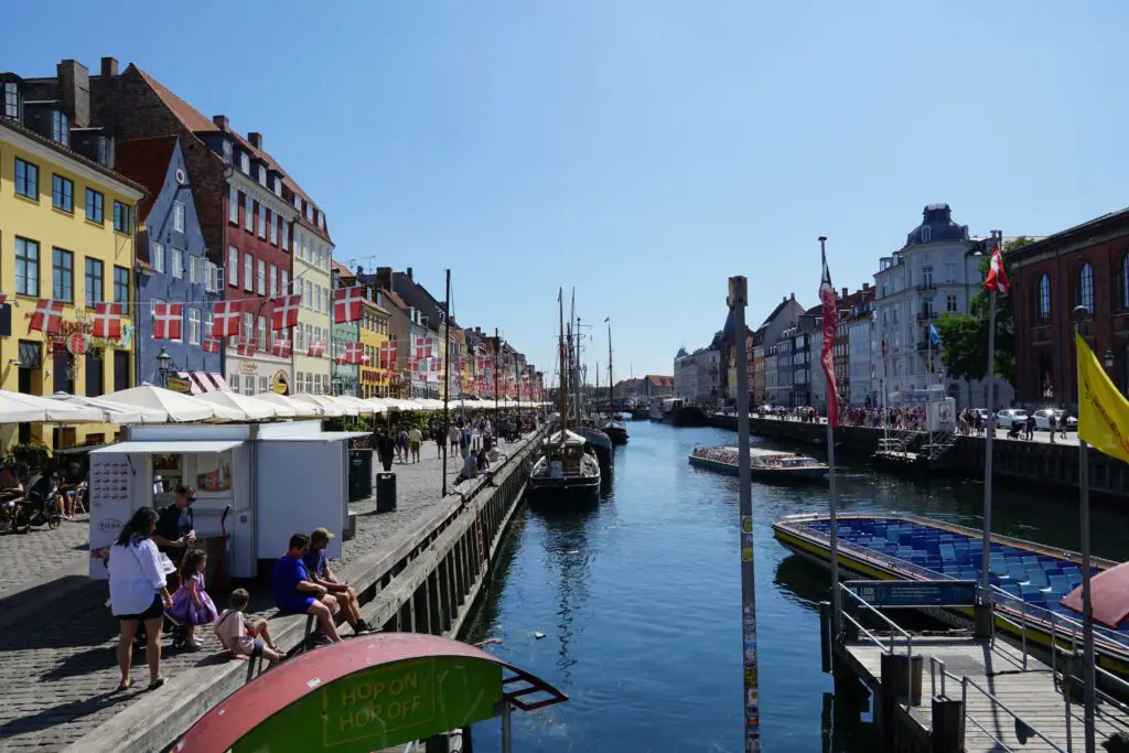 Blick auf den Nyhavn in Kopenhagen
