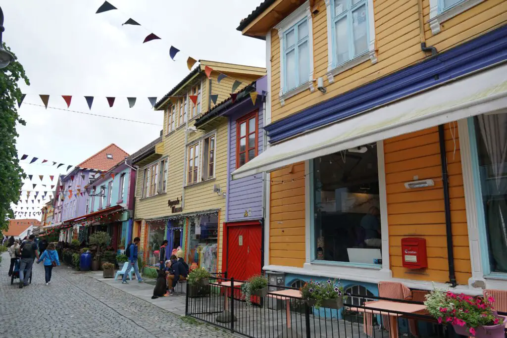 Ovre Holmegate in Stavanger Norwegen