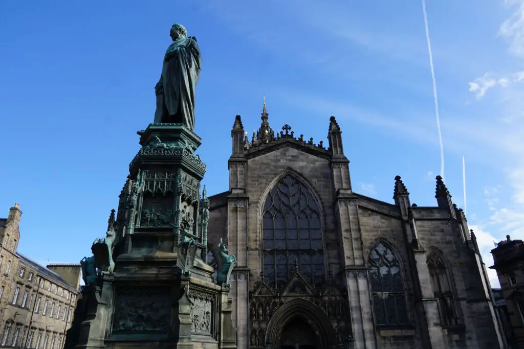 St Giles Cathedral in Edinburgh Schottland