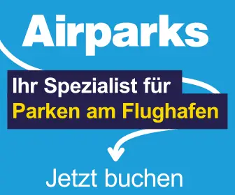 Werbung Airparks günstig Parken am Flughafen