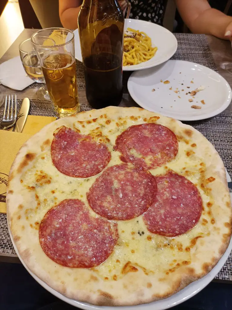Pizza in Rom