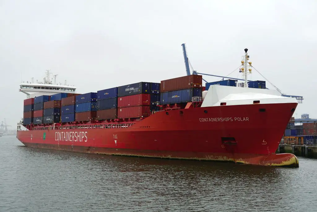 Hafenrundfahrt Rotterdam Containerschiff