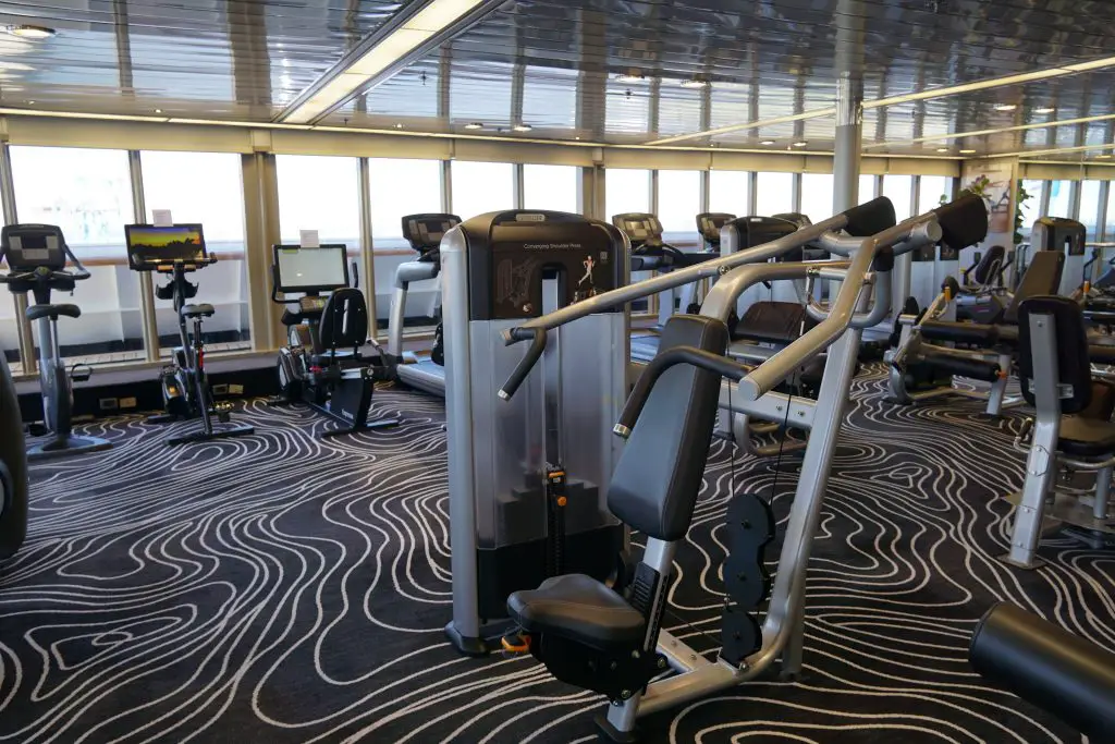 Fitness Studio auf dem Kreuzfahrtschiff Vasco Da Gama
