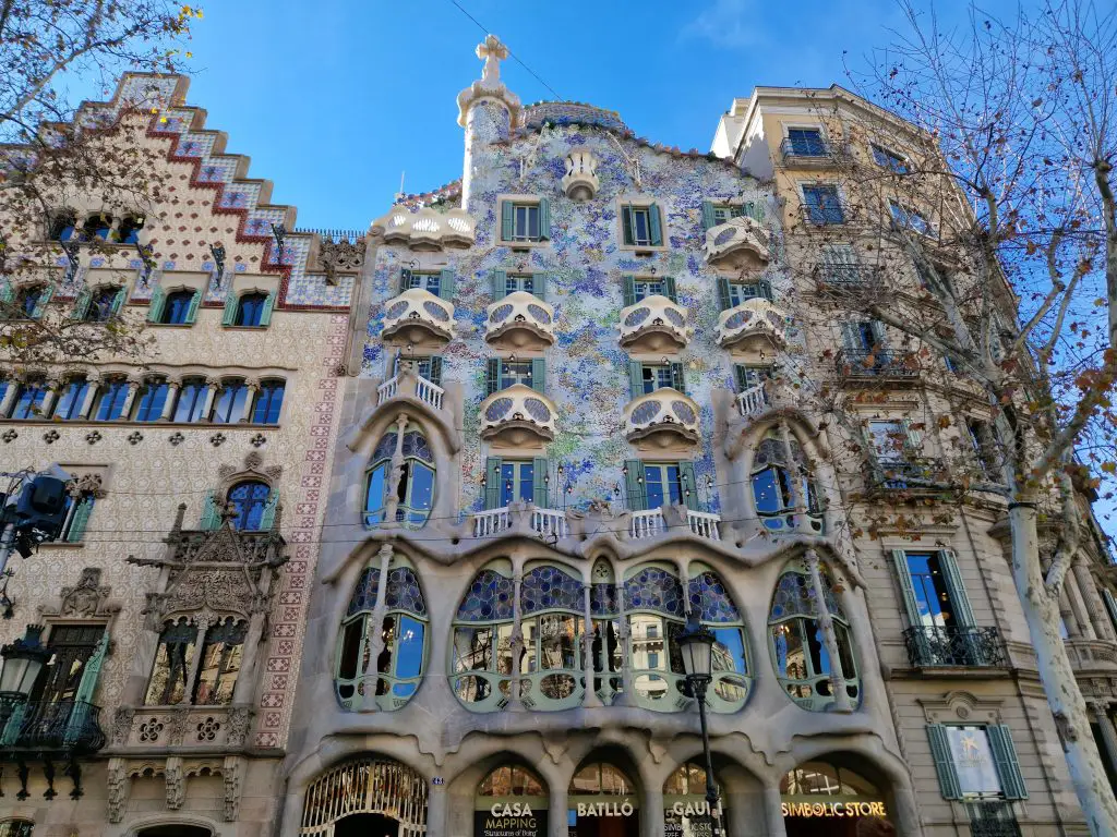 Casa Battlo Barcelona Gaudi Haus