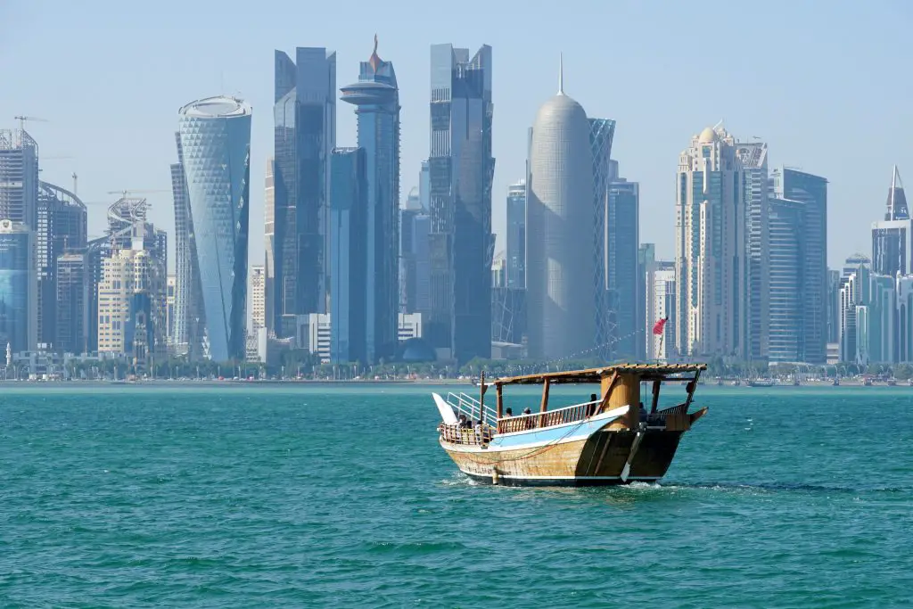 Skyline Doha Qatar Katar