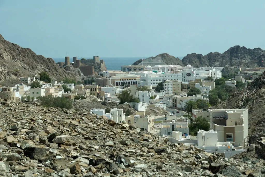 Maskat Oman Landschaft