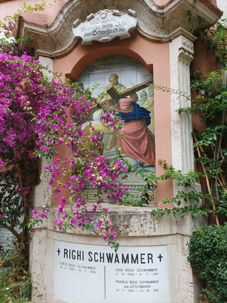 vatikan deutscher friedhof grab