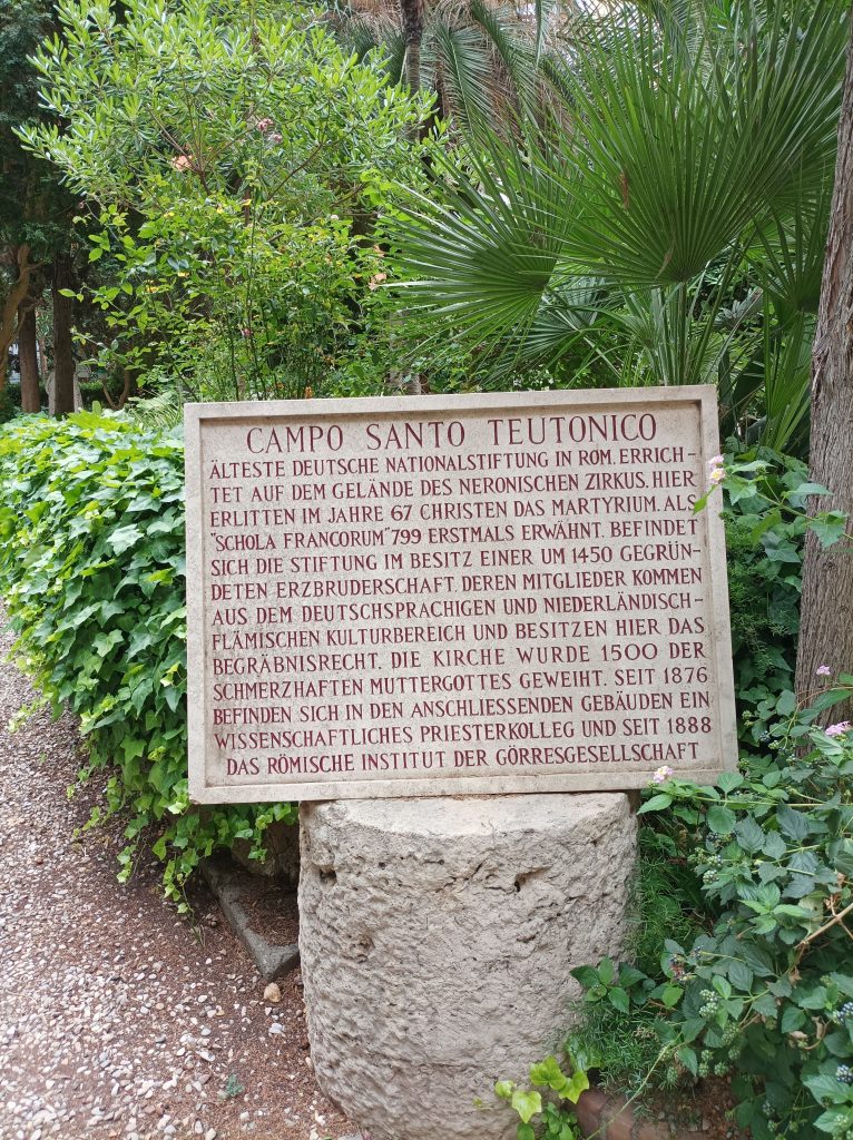 campo santo teutonico