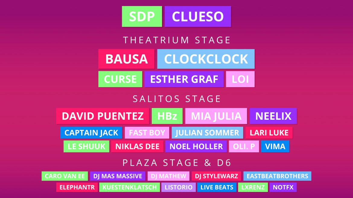 AIDA Festival Line Up 2026