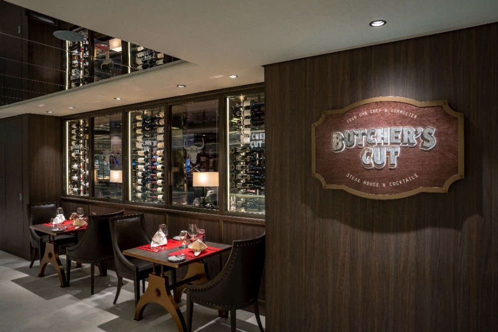 Das Steakhouse Butcher's Cut ist ein beliebter Klassiker auf den Schiffen von MSC Cruises